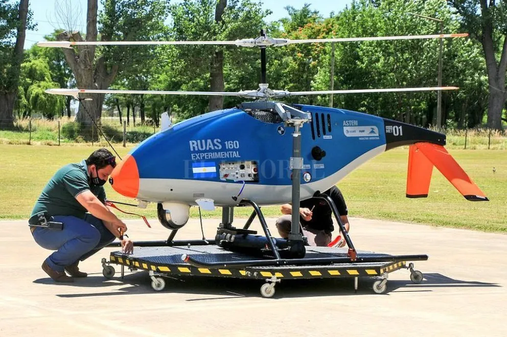 INVAP dotará a Santa Fe de helicópteros no tripulados para incrementar la vigilancia