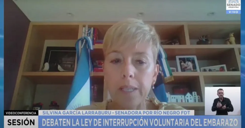 Silvina García Larraburu confirmó que votará a favor de la ley de Interrupción Voluntaria del Embarazo