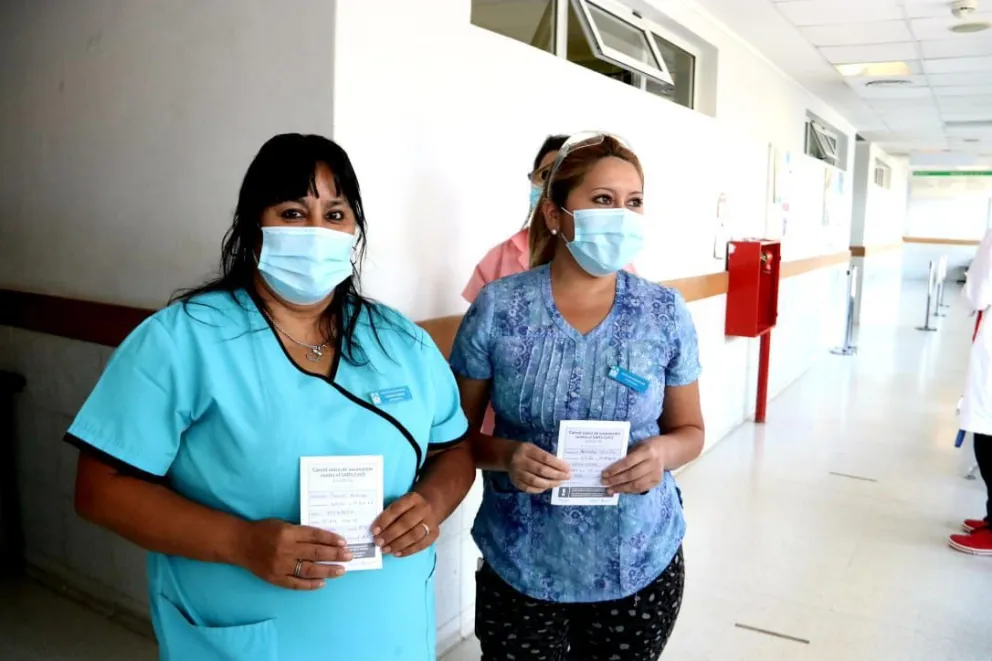 Hasta ahora se vacunaron 175 trabajadores de la Salud en Bariloche