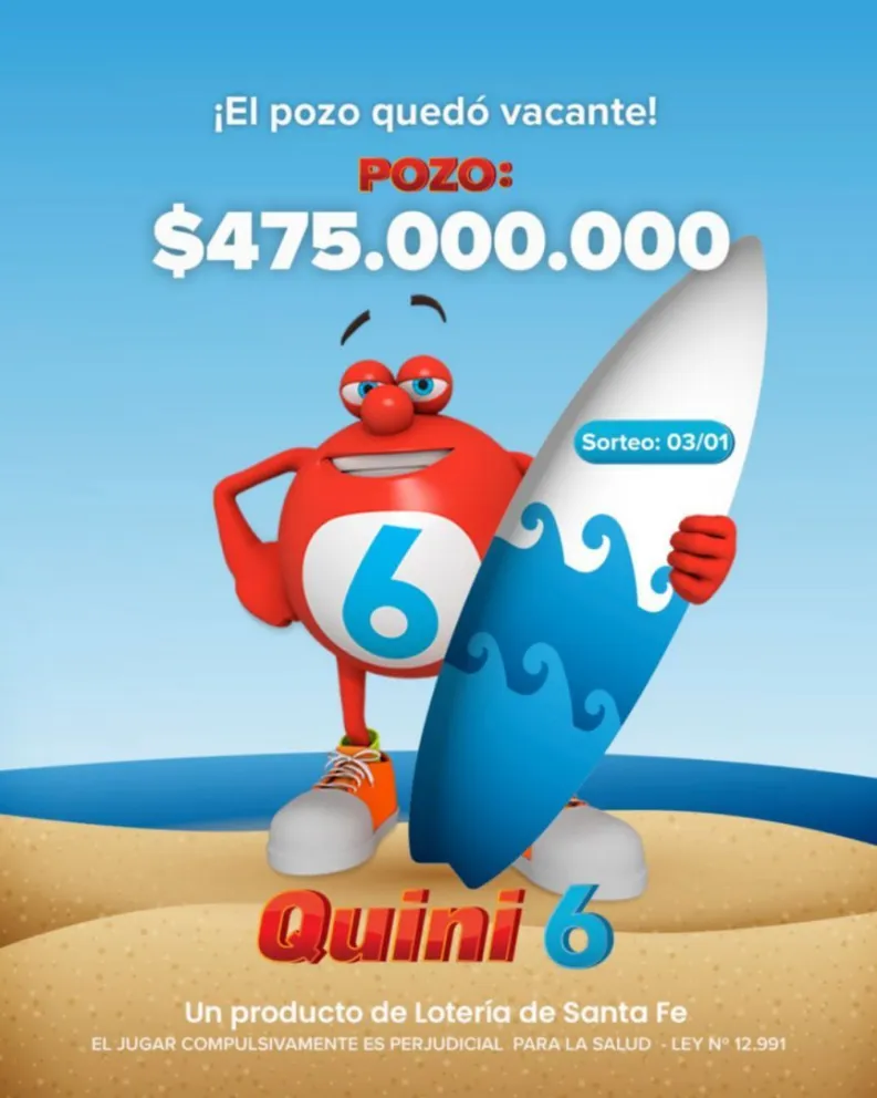 Quini 6: qué pasó en el último sorteo