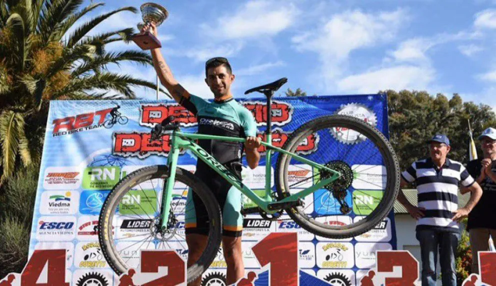 Cristian Ranquehue: “me reconforta que haya tanta gente en bicicleta”