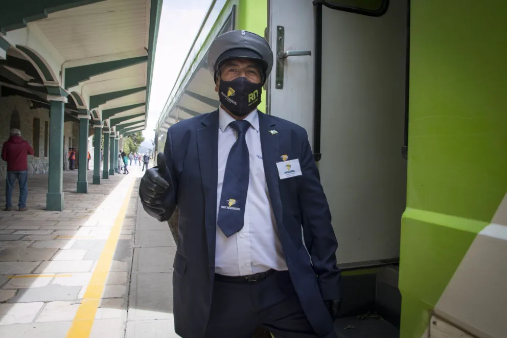 “El tren es mi vida y esperaba el momento de volver a trabajar”