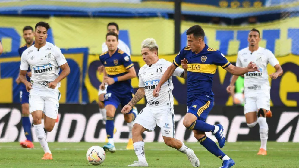 Santos-Boca, a todo o nada por un lugar en la final de la Copa Libertadores