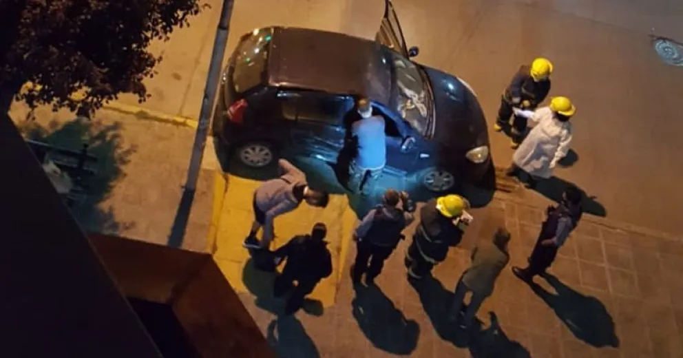 Aclaración sobre un choque en Onelli y Albarracín