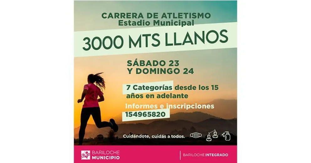 El fin de semana se realiza Bariloche 3.000 Llanos