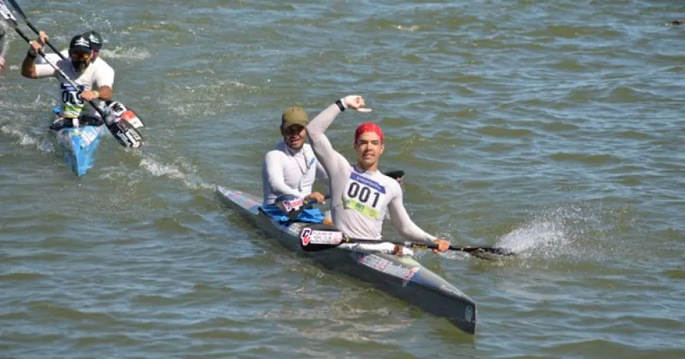 Regata del río Negro: Damián Pinta y Facundo Lucero se quedaron con el título