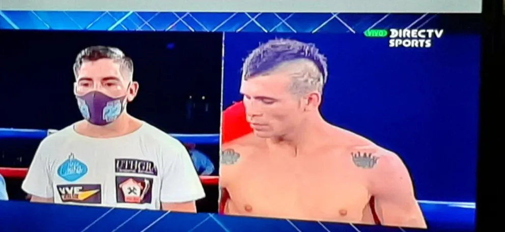 Saúl Huenchul cayó por puntos