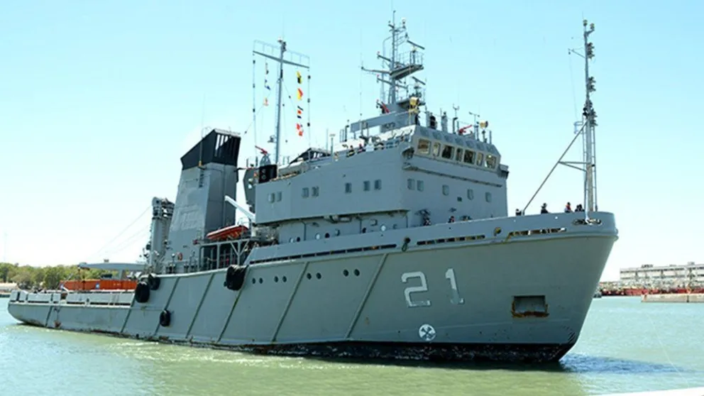 Tras el sismo en la Antártida, la Armada Argentina despliega apoyo