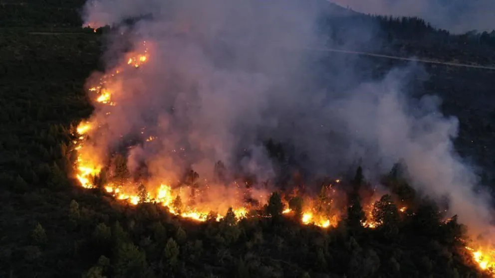 Origen del incendio en El Bolsón: cómo es el informe de los peritos de la Policía Federal
