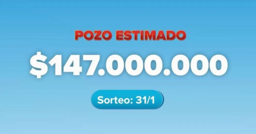 Quini 6 pone en juego esta noche 147 millones de pesos en premios