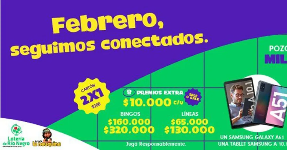 El Patagonia Telebingo repartió premios en Regina, El Bolsón y Cinco Saltos