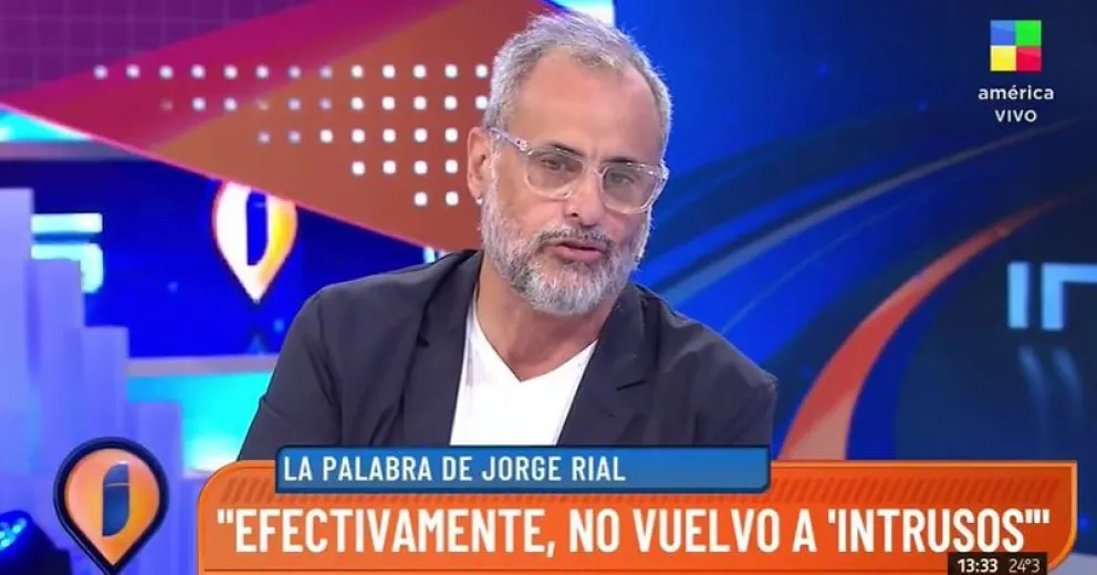 Tras dos décadas de conducción, Jorge Rial deja Intrusos