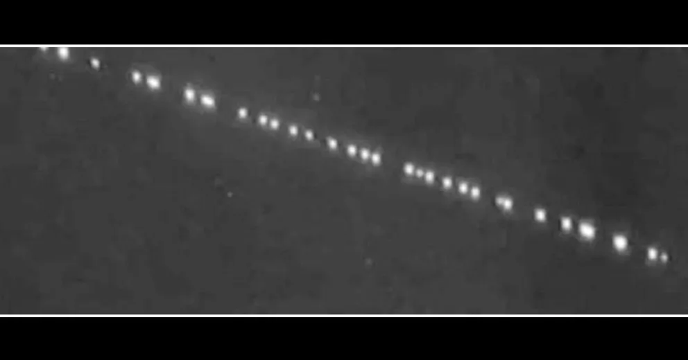 Doble función: nuevamente se verá en el cielo el tren de los satélites