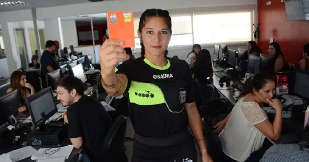 Luján Arregui, la jueza agredida.