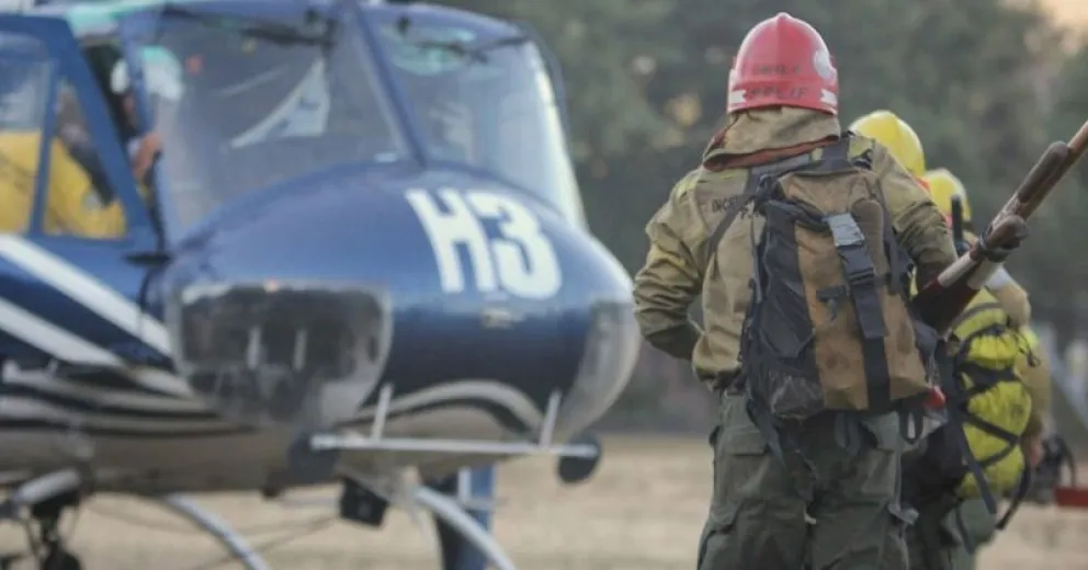 Brigadistas de distintas partes del país se suman a la lucha contra el incendio