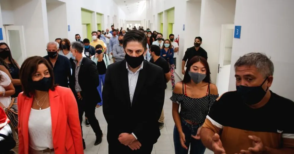 El ministro de Educación de la Nación y la gobernadora recorren establecimientos escolares