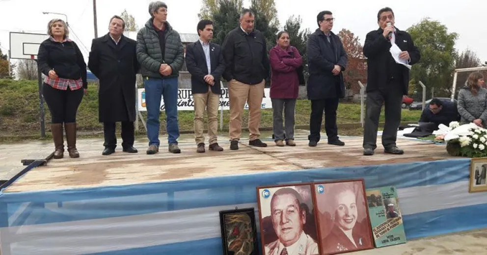 Rindieron homenaje a Jacinto Giménez