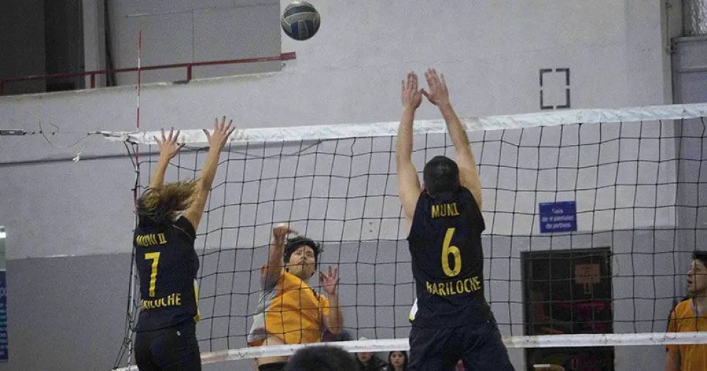 Este sábado, los Juegos Barilochenses de Vóley retoman la actividad en el Municipal 1