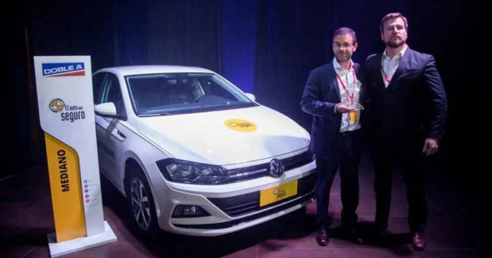 El Volkswagen Virtus, premiado como el auto mediano más seguro en Argentina