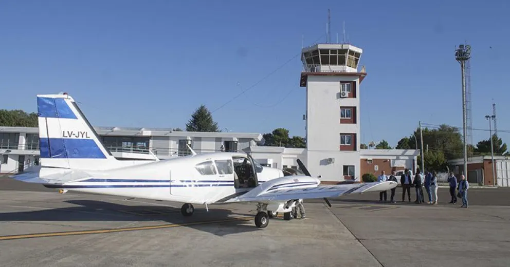 La Provincia cuenta con un avión que será destinado a emergencias sanitarias