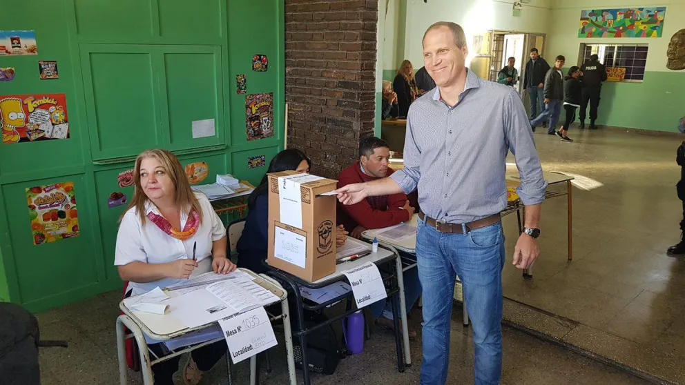Palmieri votó en General Roca