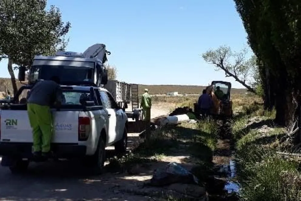 Aguas Rionegrinas concretó mejoras en la planta potabilizadora de Cona Niyeu
