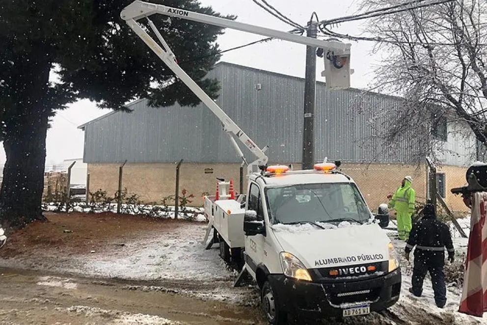 Corte de energía por mantenimiento