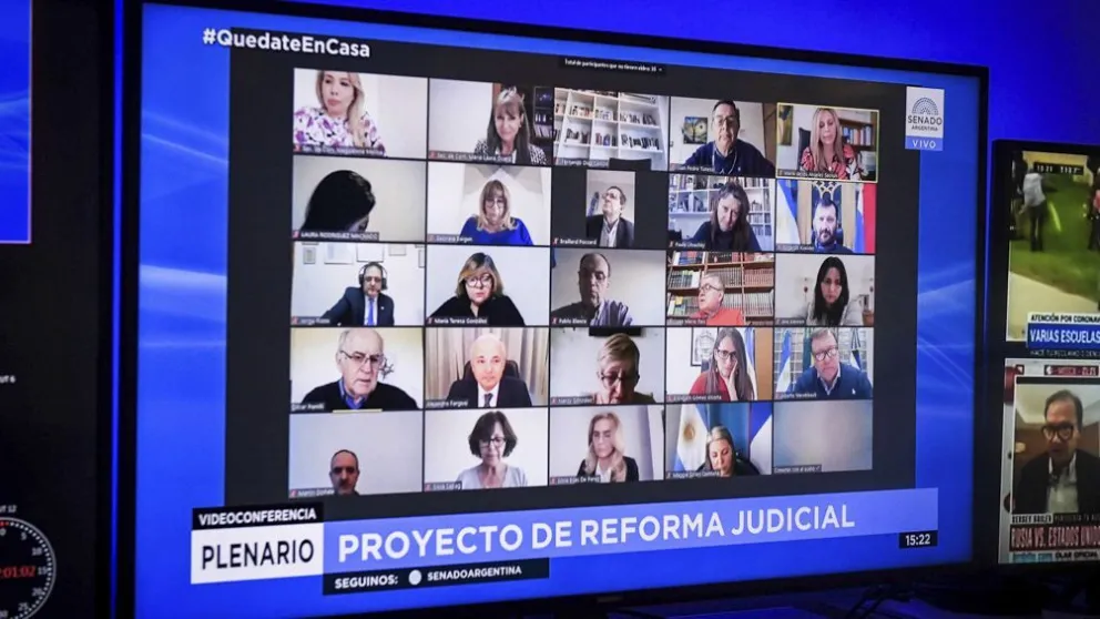 Reforma judicial: el oficialismo rechazó críticas y confía en aprobarla en el Senado