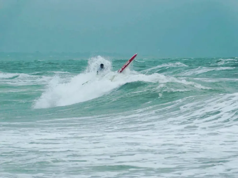 Cristian Almonacid presente en la primera fecha del circuito nacional de Stand Up Paddle