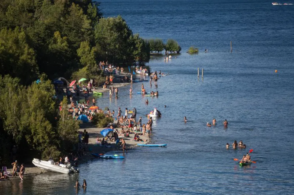 En Bariloche, febrero viene registrando temperaturas históricas: ¿cuándo se viene la lluvia?