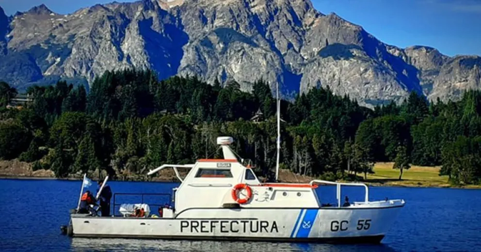Prefectura de Bariloche despide al guardacostas “PNA GC-55 BIGUA”
