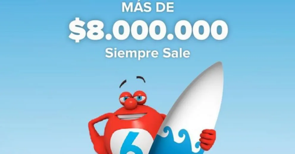 Quini 6: un apostador ganó más de 8 palos en el Siempre Sale