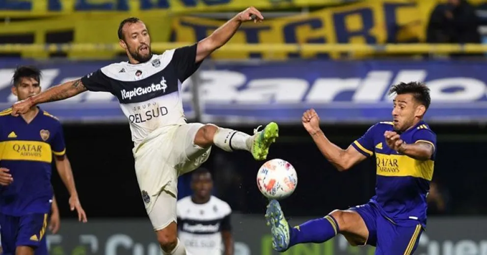 Boca rescató un empate ante Gimnasia