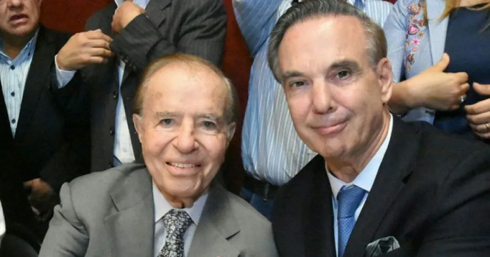 Pichetto: "Tengo por Menem el respeto que algunos hoy no le tienen"