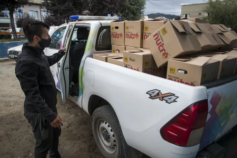 Cómo será el cronograma de entrega de módulos alimentarios por el fin de semana largo