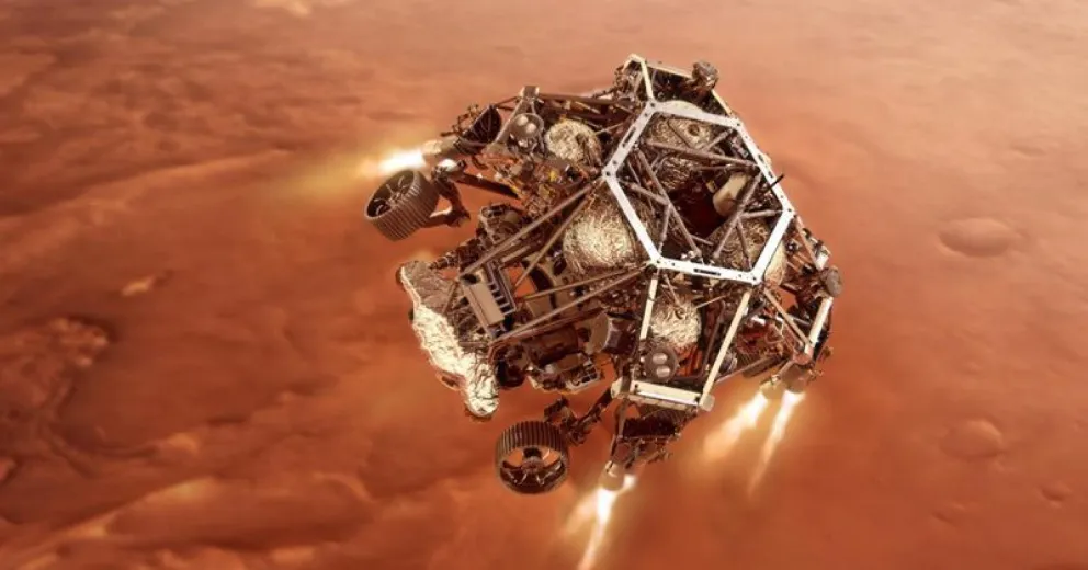 La nave de la NASA pasó los “siete minutos de terror” y ya está en Marte