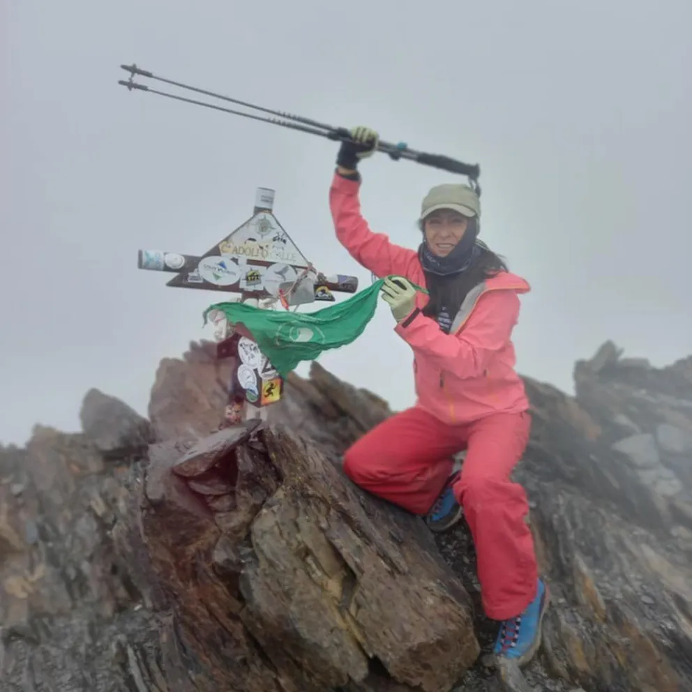 Nora Sánchez, la maratonista que conquistó las Altas Cumbres en Mendoza
