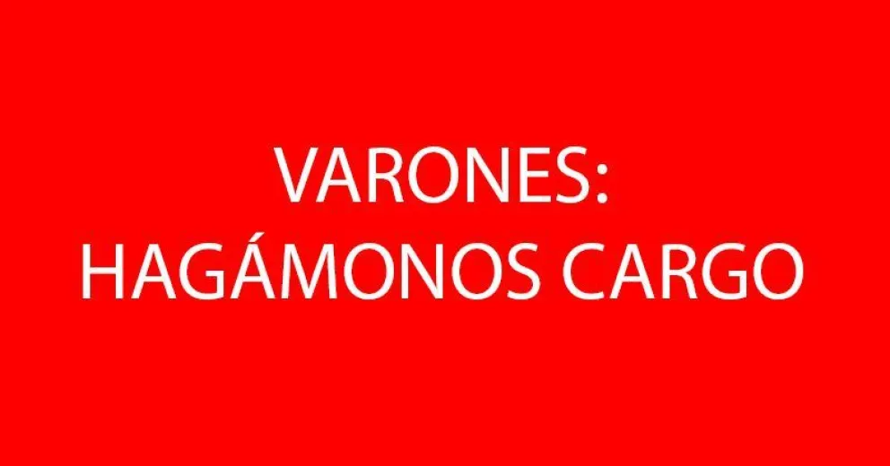 Convocan en Villa la Angostura a marcha de varones contra la violencia de género