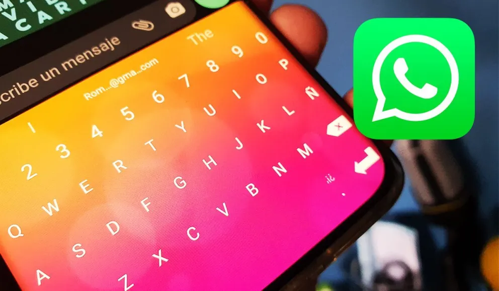 WhatsApp: con este truco podés cambiar el color del teclado de tu smartphone