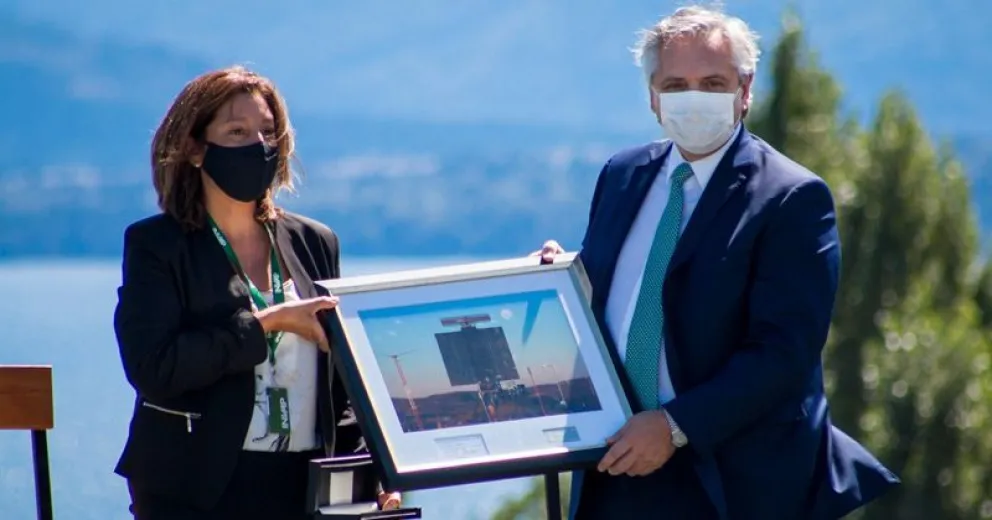 Carreras agradeció al gobierno nacional "por todo lo que hace por la ciencia y la tecnología"
