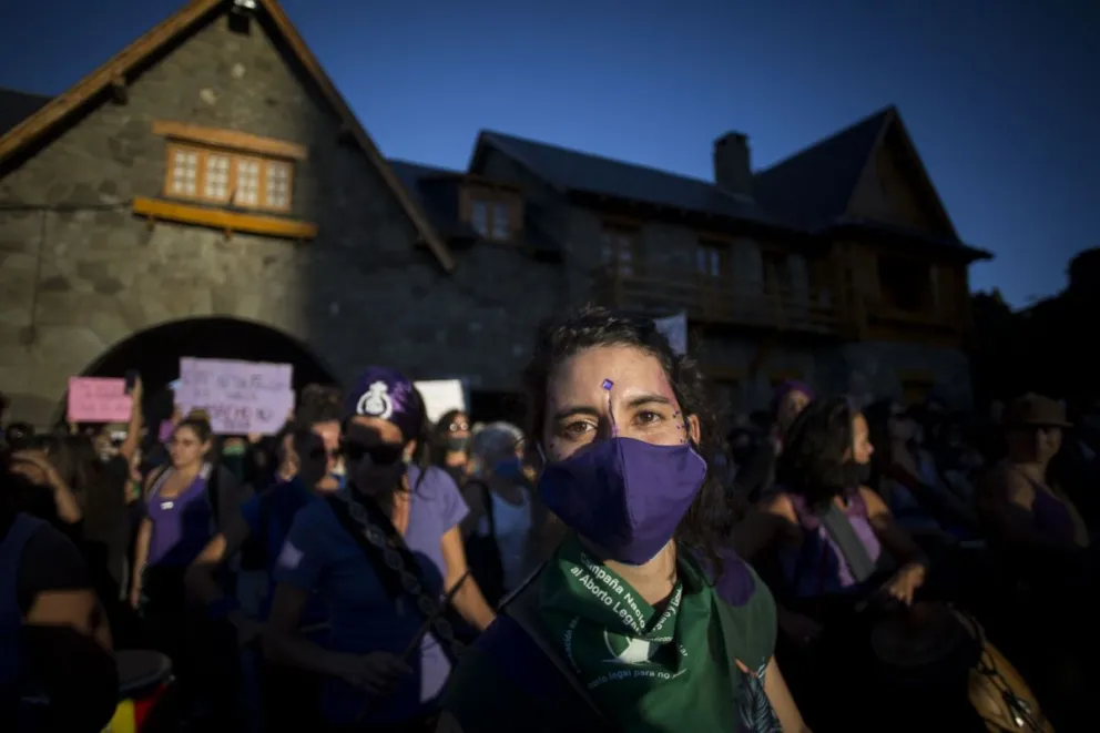 En imagenes, el 8M que sacudió a Bariloche