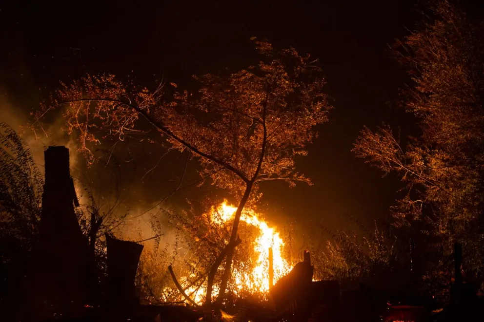 Los investigadores encontraron dos puntos de origen de los incendios