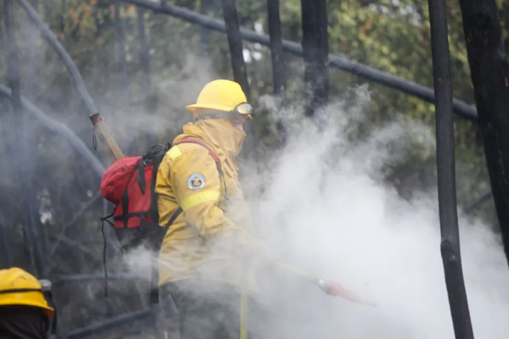 Brigadistas del Parque Nacional Nahuel Huapi se sumaron al paro nacional de 48 horas