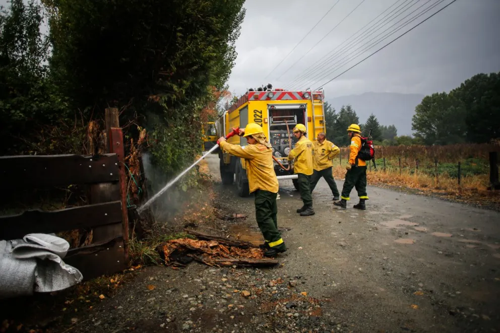 Catorce brigadistas que viajaron a combatir los incendios en la comarca se contagiaron de coronavirus
