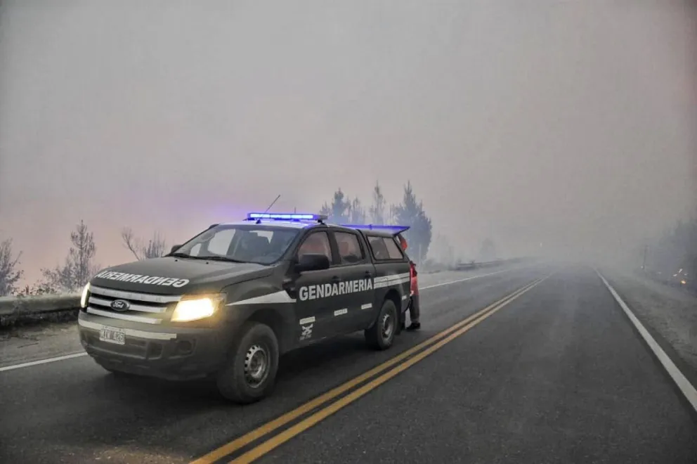 Incendio en Chubut: el Ministerio de Seguridad de la Nación envía peritos especializados