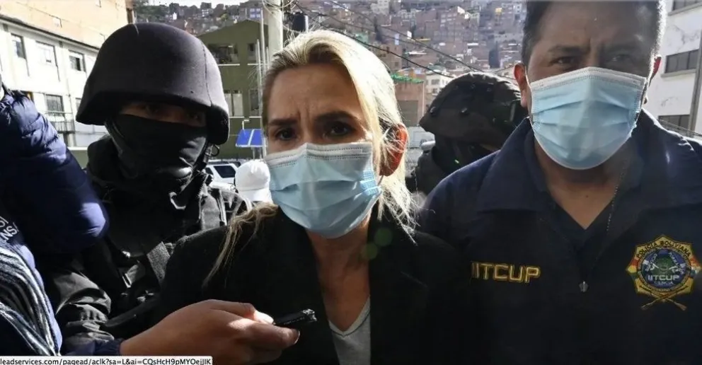 Detuvieron a Jeanine Áñez, expresidenta de facto de Bolivia: se negó a declarar