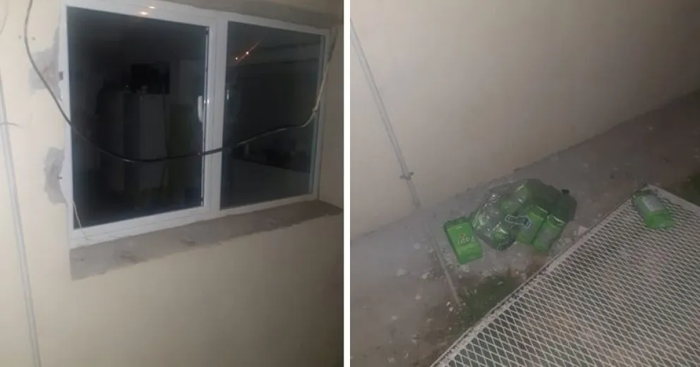 Robaban cosas de un jardín maternal, pero los sorprendió la policía  