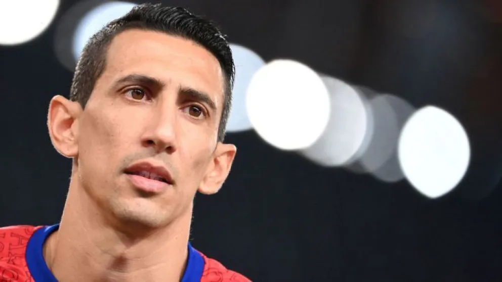 Di María abandonó de urgencia un partido porque estaban asaltando su casa