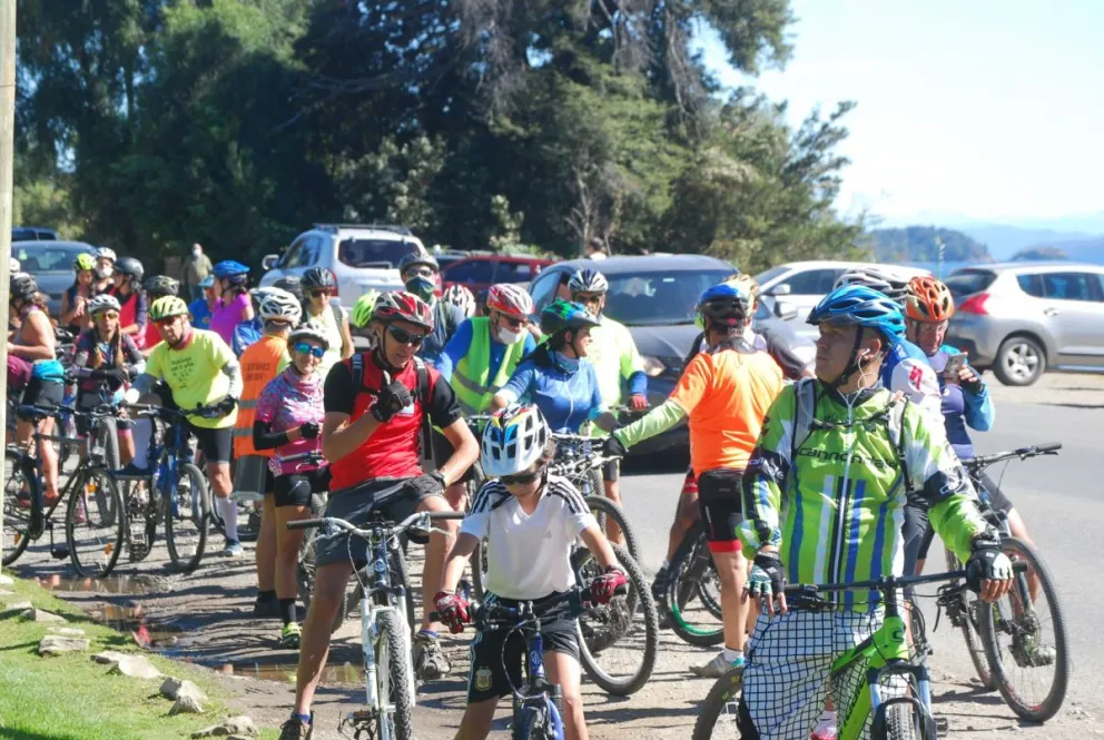 Una vez más, pedalearon por la vida 