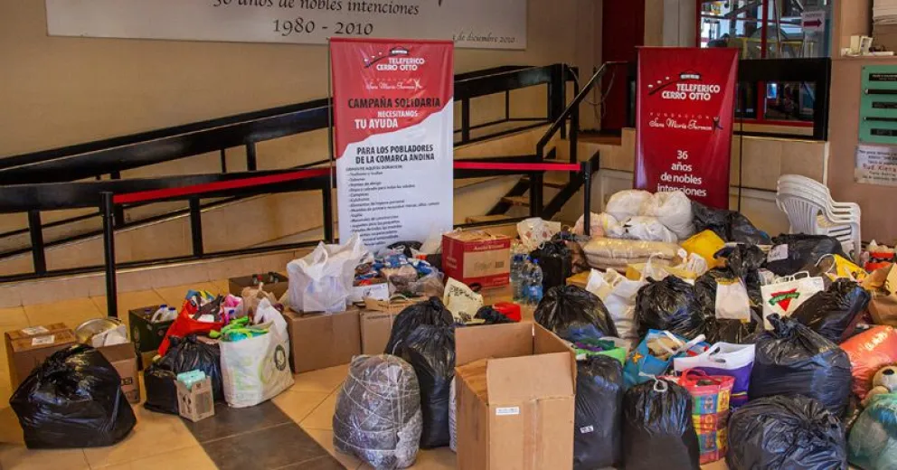 Teleférico Cerro Otto sigue recibiendo donaciones para la Comarca 